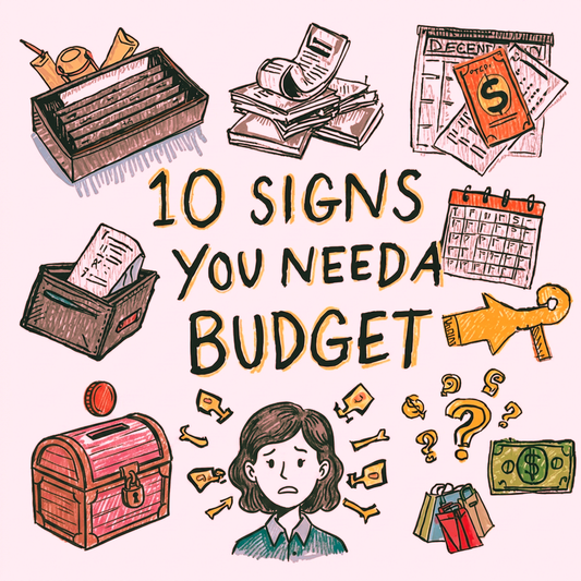 10 signs you need a budget  and what to do about it